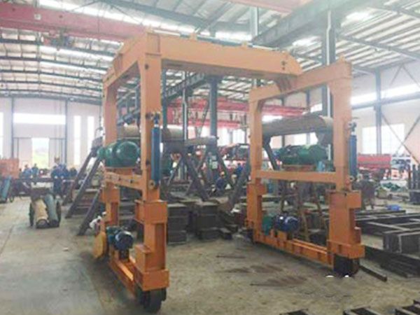 track-laying machine