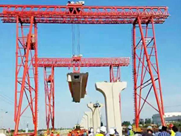 Beam lifting machine