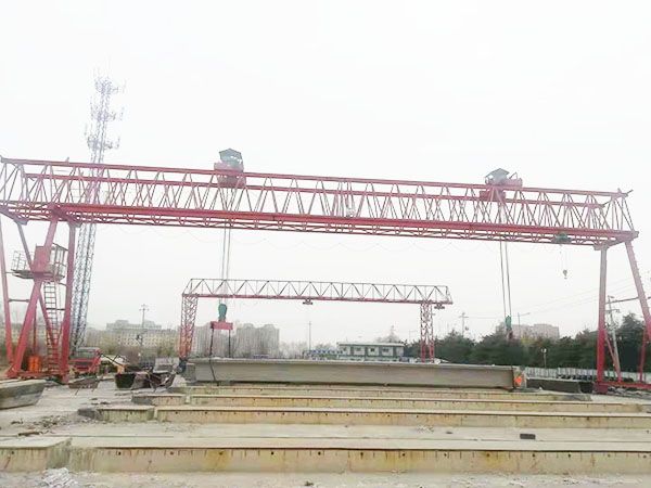 Beam lifting machine