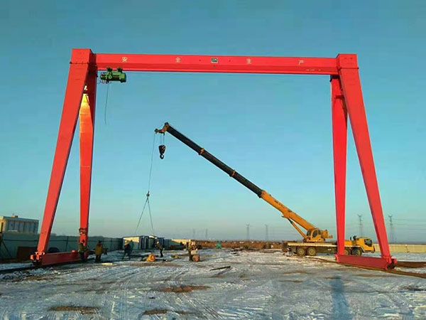 MH type electric hoist gantry crane