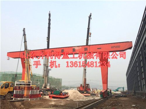 MDG type single main beam hook gantry crane