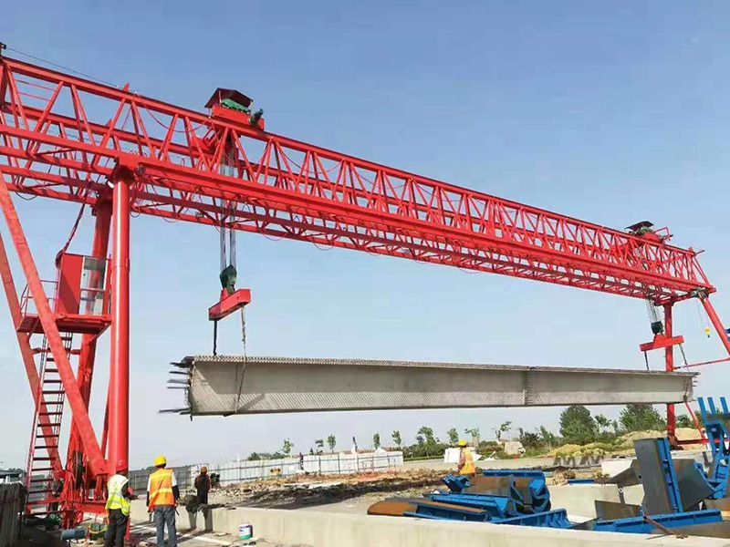 Beam lifting machine