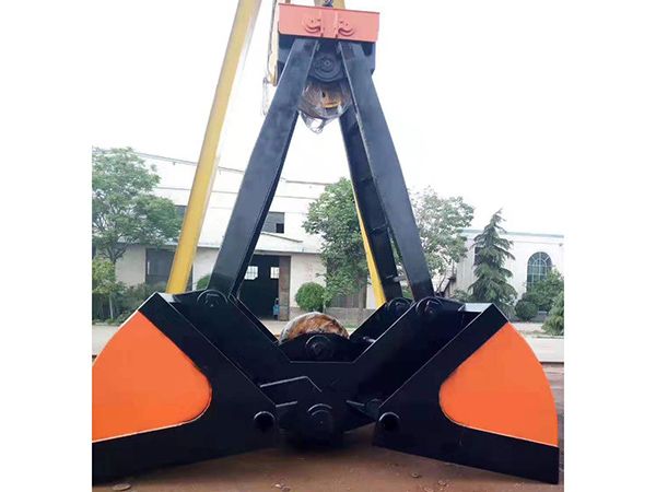 Four rope grab bucket