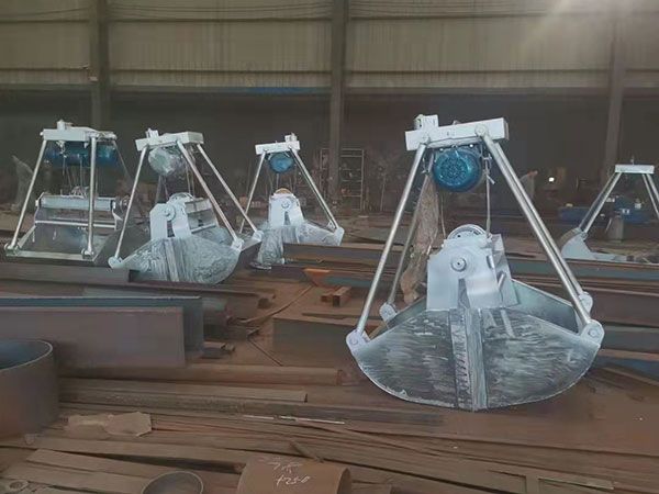 Grab bucket series crane