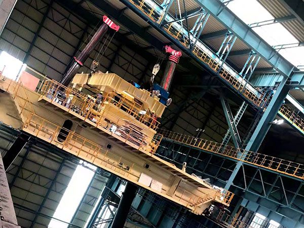 Double beam crane
