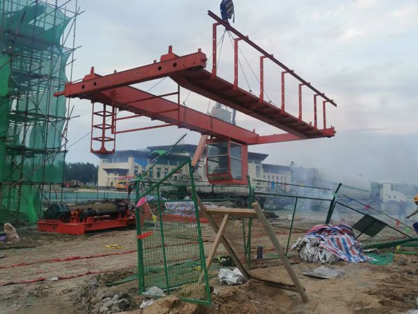 Double beam crane