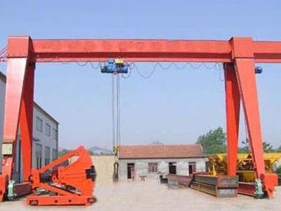 Precautions for operating electric hoist gantry crane